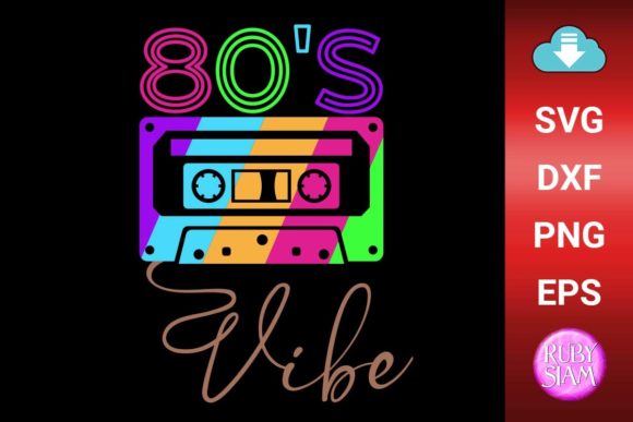 Download 80s Vibe Svg, 80s Vintage, 1980s - 80s Collection