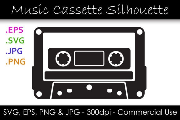 Download Retro Music Audio Cassette Clipart - Retro music Collection