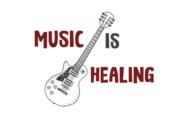 Download Typography Retro Music is Healing - Retro music Collection